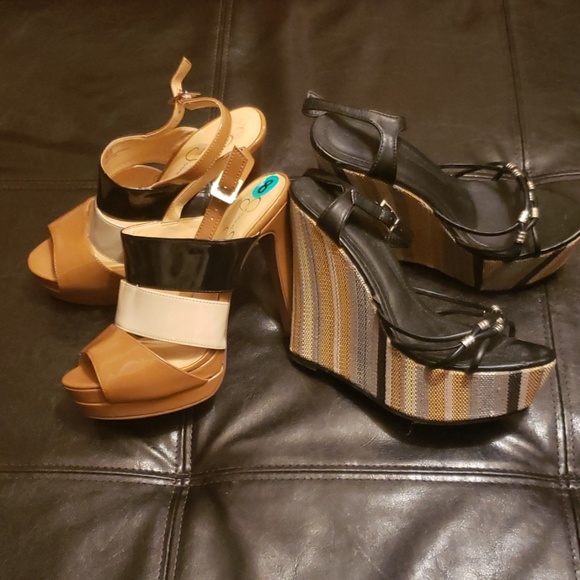 Jessica Simpson Shoes - SOLD!! TWO pairs of size 8 shoes!!!